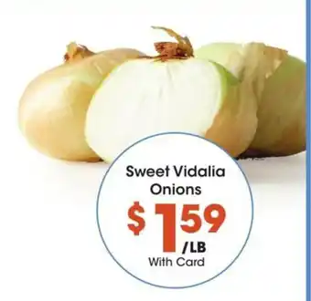 Kroger Sweet vidalia onions offer