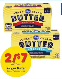Kroger Kroger butter offer