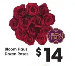 Kroger Bloom haus dozen roses offer