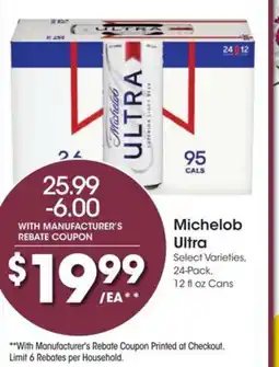 Kroger Michelob ultra offer