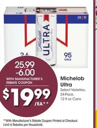 Kroger Michelob ultra offer