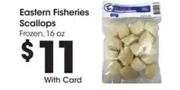 Kroger Eastern fisheries scallops offer