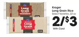 Kroger Kroger long grain rice offer