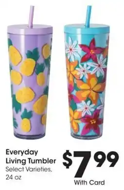 Kroger Everyday living tumbler offer