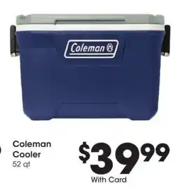 Kroger Coleman cooler offer