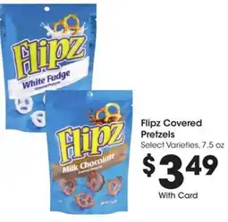 Kroger Flipz covered pretzels offer