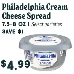 Market of Choice Philadelphia Cream Cheese Spread offer