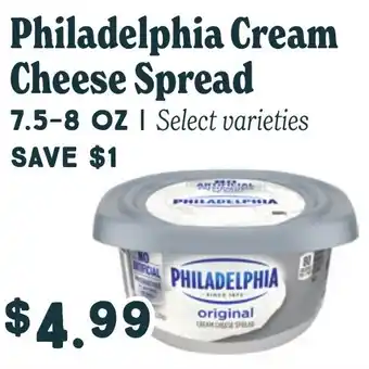 Market of Choice Philadelphia Cream Cheese Spread offer