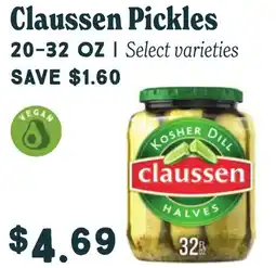 Market of Choice Claussen pickles offer