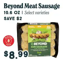 Market of Choice Beyond meat sausage blackbird plant offer