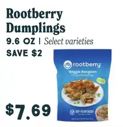 Market of Choice Rootberry dumplings offer