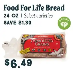 Market of Choice Food for life bread offer