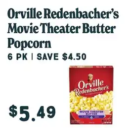 Market of Choice Orville redenbacher's movie theater butter popcorn offer