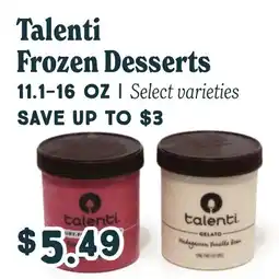 Market of Choice Talenti frozen desserts offer