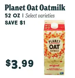 Market of Choice Planet oat oatmilk offer