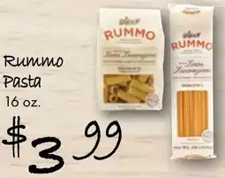 Gristedes Rummo pasta offer