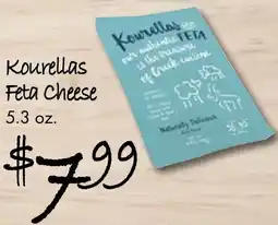 Gristedes Kourellas feta cheese offer