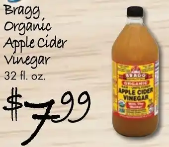 Gristedes Bragg, organic apple cider vinegar offer