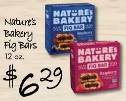Gristedes Nature's bakery fig bars offer