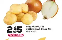Grocery Outlet White Potatoes, 5 lb or Vidalia Sweet Onions, 3 lb offer