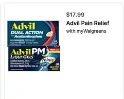 Walgreens Advil Pain Relief offer