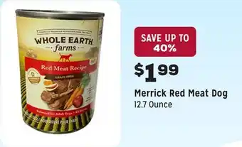 Grocery Outlet Red Meat Dog offer