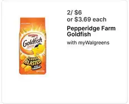 Walgreens Pepperidge Farm Goldfish offer