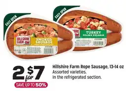 Grocery Outlet Hillshire Farm Rope Sausage offer