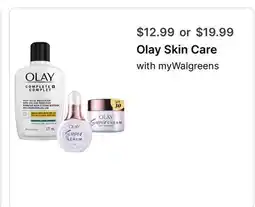 Walgreens Olay Skin Care offer