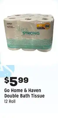 Grocery Outlet Double Bath Tissue offer