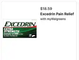 Walgreens Excedrin Pain Relief offer