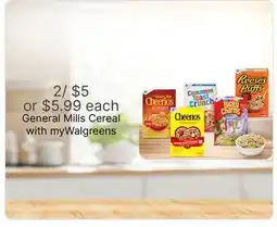 Walgreens General Mills Cereal offer