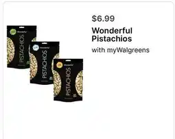 Walgreens Wonderful Pistachios offer