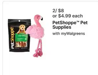 Walgreens PetShoppe Pet Supplies offer