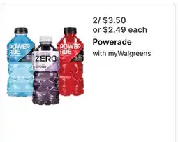 Walgreens Powerade offer