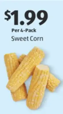 Aldi Sweet Corn offer