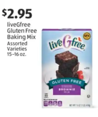 Aldi liveGfree Gluten Free Baking Mix offer