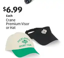 Aldi Crane Premium Visor or Hat offer