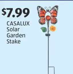Aldi CASALUX Solar Garden Stake offer