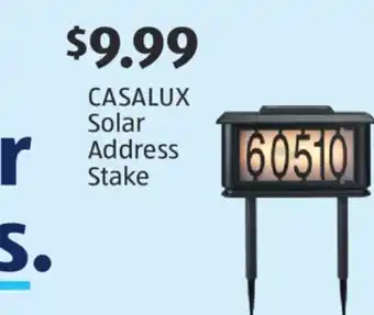 Aldi CASALUX Solar Address Stake offer