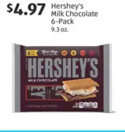Aldi Hershey's Milk Chocolate 6-Pack offer