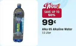 Grocery Outlet Alkaline Water offer