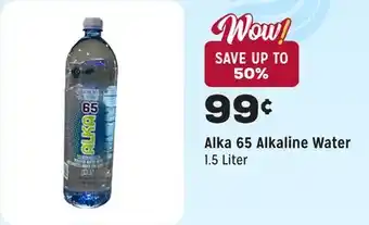 Grocery Outlet Alkaline Water offer