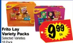 Superior Grocers Frito Lay Variety Packs offer