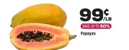 Grocery Outlet Papayas offer