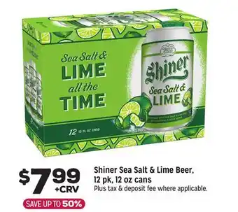 Grocery Outlet Shiner Sea Salt & Lime Beer offer