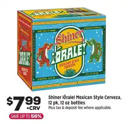Grocery Outlet Shiner ¡Órale! Mexican Style Cerveza offer