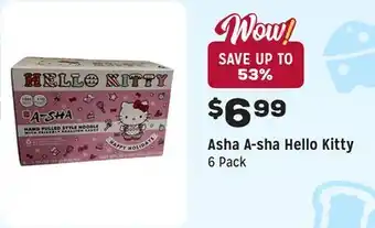 Grocery Outlet A-sha Hello Kitty offer