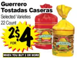 Superior Grocers Guerrero Tostadas Caseras offer