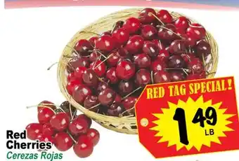 Superior Grocers Red Cherries offer